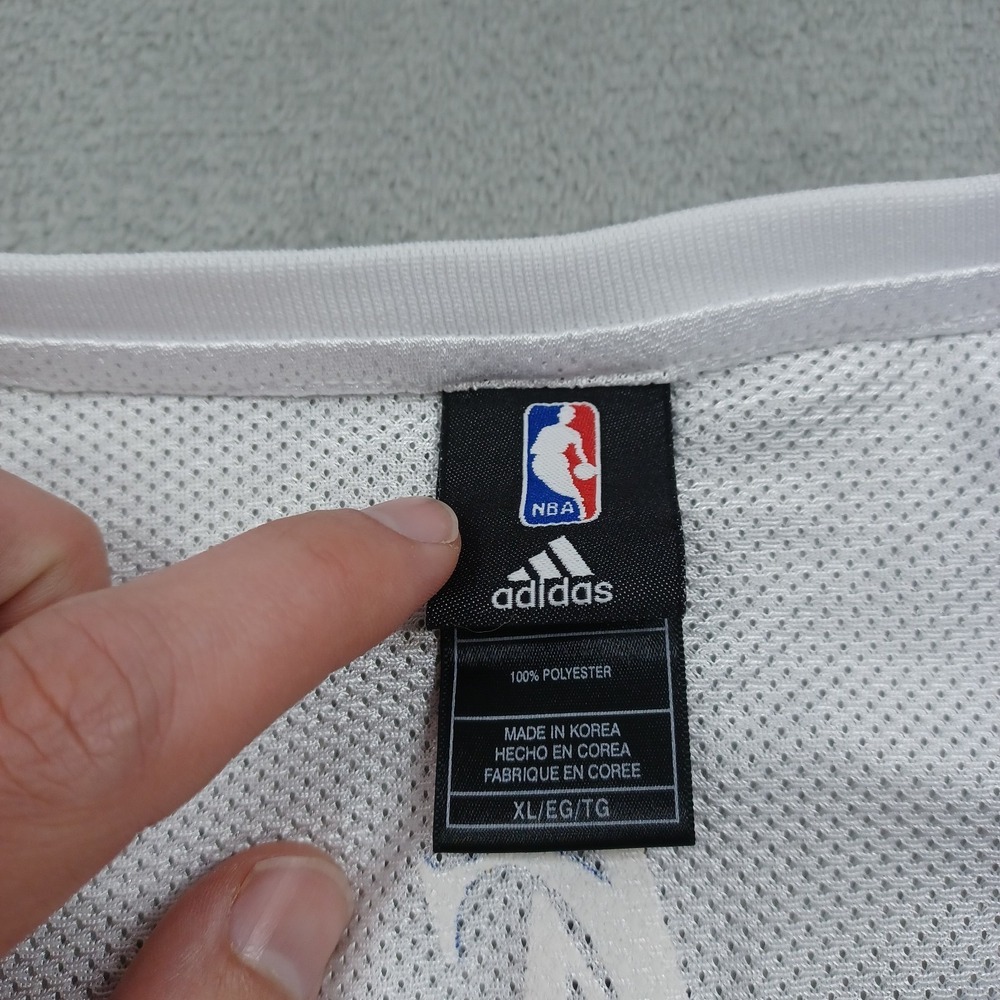 LA Clippers Jersey Girls XL Adidas White NBA Basketball - Picture 5 of 8